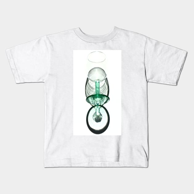 Ghost Glass Kids T-Shirt by BadHabitsLounge